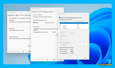 Как изменить размер и расположение файла подкачки в Windows